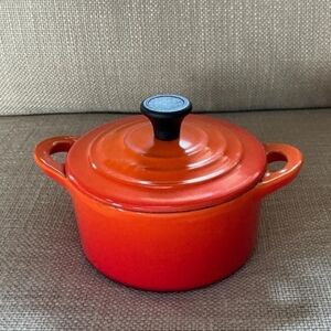 Vintage Le Creuset Cast Iron Mini Cocotte